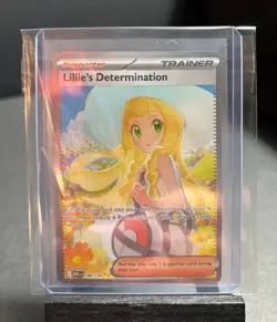 Pokemon TCG Lillie’s Determination Mega Evolution 184/132 SIR English NM 🔥 - Image 5