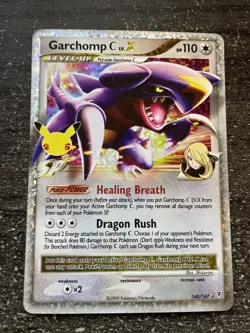 GARCHOMP LV.X - POKEMON 145/147 CELEBRATIONS NEUF/MINT - Image 1