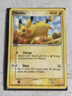 Pikachu 57/108 Power Keepers Pokemon TCG - Image 1
