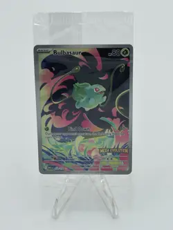 Bulbasaur Mega Evolution 133/132 Promo Stamped Pokemon TCG - Image 1