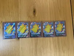 pokemon celebrations surfing pikachu vmax 009/025 Lot Of 5 - Image 1