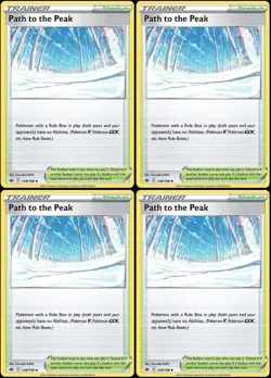 4x Pokemon TCG Path to the Peak 148/198 Chilling Reign Regular Playset - Image 1