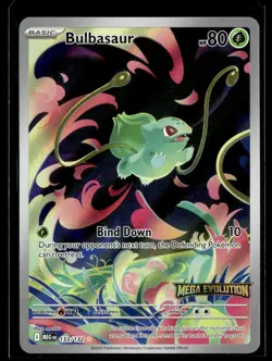 2025 Pokemon Mega Evolution Bulbasaur Booster Promo #133/132 - Image 1