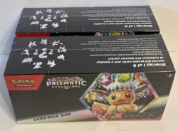 Pokemon TCG Scarlet and Violet Prismatic Evolutions Surprise Box SEALED (2) - Image 4