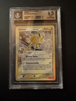 2005 Pokemon EX Delta Species Jolteon HOLO R Bgs 8,5 Ita Nm/M 7/113 - Image 1