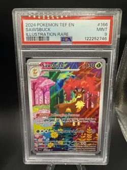 Deerling & Sawsbuck Temporal Forces PSA 9 Pokemon Set - Image 3