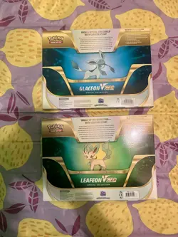 Pokemon TCG Glaceon & Leafeon VSTAR Special Collection Bundle - Sealed New Rare - Image 2