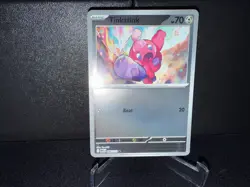 Tinkatink 096 2025 Pokemon Mega Evolution Reverse Holo Card NM+ - Image 1