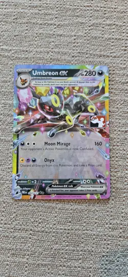 Pokemon TCG Umbreon EX 60/131 Double Rare Holo Card Prismatic Evolutions - Image 3