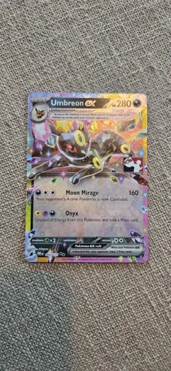 Pokemon TCG Umbreon EX 60/131 Double Rare Holo Card Prismatic Evolutions - Image 4