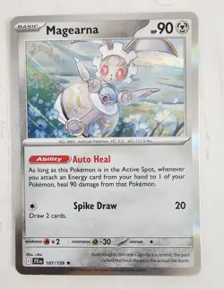Magearna Holo Card 107/159 Journey Together Series, Near Mint Condition - Image 1