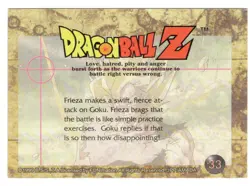 Dragon Ball Z - FUNimation JPP/Amada Card - #33 - Image 2