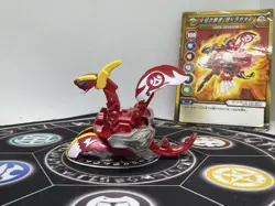 Bakugan BakuTech Pyrus Gren Dragaon Dragonoid & Ability Card Japan Import Rare - Image 4
