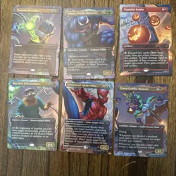 Mtg Spider-man Scene Box 6 Card Lot - Image 1