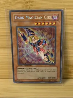 Dark Magician Girl CT2-EN004 Secret Rare Limited Edition Holo Yugioh Card - Image 1