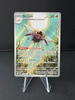 Ninjask 137/132 Pokemon Card Illustration Rare Mega Evolutions - Image 1