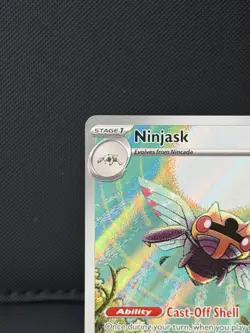 Ninjask 137/132 Pokemon Card Illustration Rare Mega Evolutions - Image 2