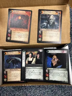 Lord of the Rings Trading Card Game TCG 2001 Lot of Approx 433 Cards - Image 1