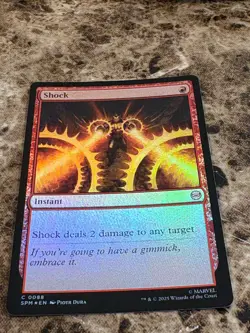 SHOCK Magic MTG Spiderman Foil - Image 1