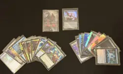 Magic Final Fantasy - Sephiroth Fabled SOLDIER (Foil) M 0115 MTG Lot - Image 1
