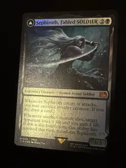 Magic Final Fantasy - Sephiroth Fabled SOLDIER (Foil) M 0115 MTG Lot - Image 3
