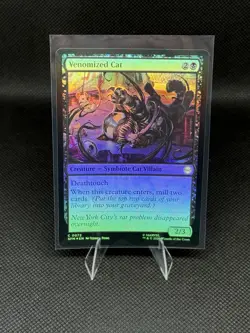Venomized Cat (Foil) - 0072 - Marvel's Spider-Man - MTG - NM/M - English - Image 1