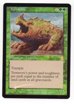 MTG: Magic Odyssey *Foil* Terravore *Light Play* - Image 1