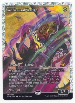 MTG: Magic Edge of Eternities *Fracture Foil* Anticausal Vestige (Showcase) - Image 1