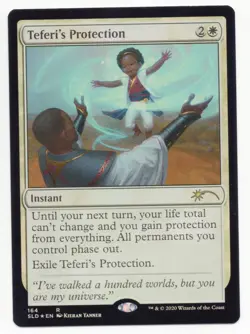 MTG: Magic Secret Lair Drop Series *Foil* Teferi's Protection - Image 1