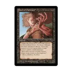 WOTC MtG Legends Touch of Darkness (U) VG - Image 1