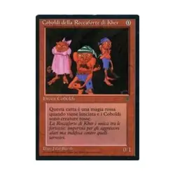 WOTC MtG Legends Italian Kobolds of Kher Keep (Italian) (C) VG - Image 1