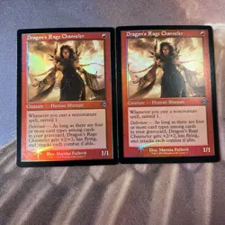 MTG / Dragon’s Rage - X 2 / Retro Foil / Nm & Never Played - Image 1