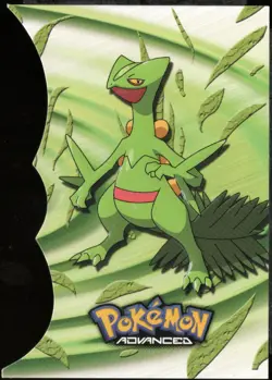 2003 topps Pokemon Advanced Die Cut Sceptile 3 of 18 - Image 1