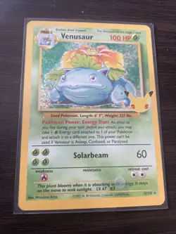 Pokemon Celebrations: Classic Collection Venusaur Holo 15/102 NM Near Mint - Image 1