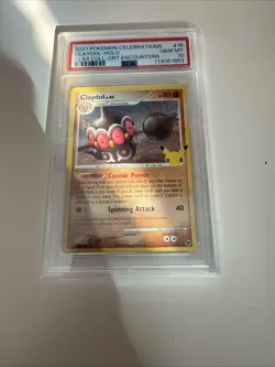 2021 Pokemon Celebrations Classic Collection #15 Claydol-Holo PSA 10 - Image 1