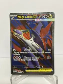 Mega Latias ex 163/132 Ultra Rare Pokemon TCG ME01: Mega Evolution - Near Mint - Image 1