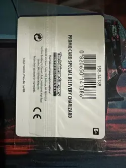 2019 POKEMON SWORD & SHIELD BLACK STAR PROMO SPECIAL DELIVERY CHARIZARD SEALED - Image 2