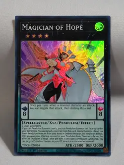3 x YuGiOh TCG Magician of Hope - TOCH-EN024 - Super Rare - 1st Edition NM - Image 3