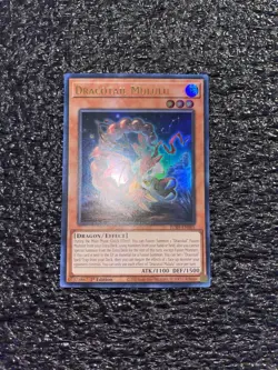 Yugioh! Dracotail Mululu JUSH-EN005 Ultra Rare 1st Edition Near Mint - Image 1