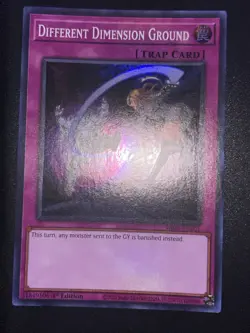 Yugioh! Different Dimension Ground - RA04-EN101 - Super Rare - 1st Edition - Image 1