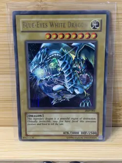 Blue-eyes White Dragon JMP-001 Ultra Rare Shonen Jump Promo Yugioh Card - Image 1