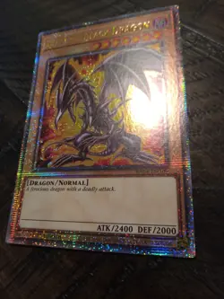 YUGIOH - Red-Eyes Black Dragon (7th Art) - RA04-EN109 - Quarter Century Secret - Image 2