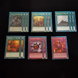 Yugioh Darklord Diabolos Core Set with Deck box & Sleeves - Image 3