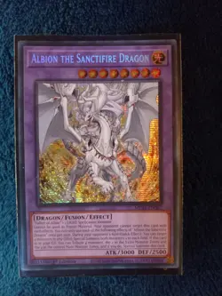 Albion the Sanctifier Dragon MP24 Prismatic Secret NM Yugioh - Image 1