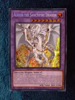 Albion the Sanctifier Dragon MP24 Prismatic Secret NM Yugioh - Image 2