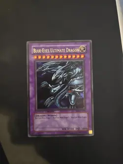 Yugioh Blue-Eyes Ultimate Dragon JMP-EN005 Ultra Rare Limited Edition - Image 1