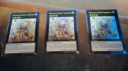 3x Yugioh NM 1st Ed Madolche Queen Tiramisu - Ultimate Rare - ABYR-EN048 Playset - Image 1