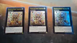 3x Yugioh NM 1st Ed Madolche Queen Tiramisu - Ultimate Rare - ABYR-EN048 Playset - Image 2