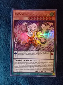 DoSolfachord Coolia ANGU Ultra 1st edition NM Yugioh - Image 2