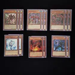 Yugioh Old School Kaiju Kashira Core Set with Deck box & Sleeves - Image 2